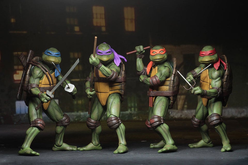Check Out NECA's Teenage Mutant Ninja Turtles 1990 7 Action Figures